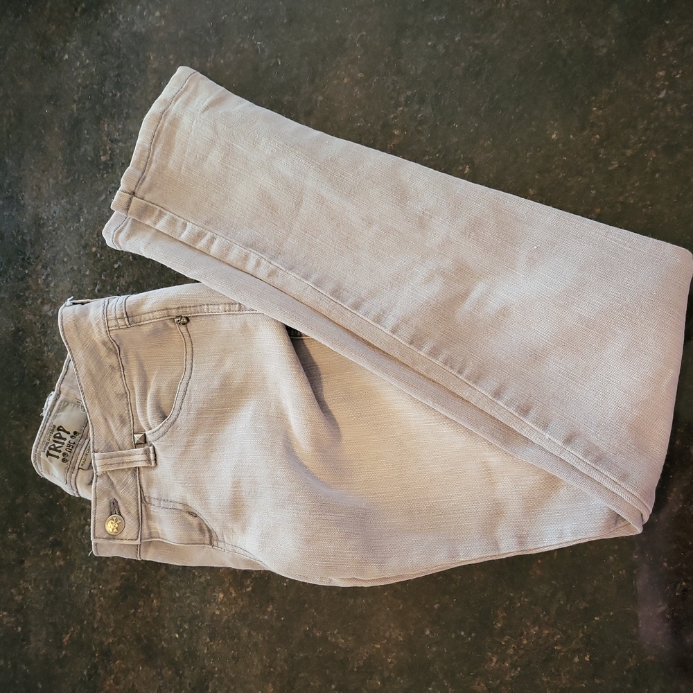 Daang Goodman Tripp NYC Skull grommet Gray Skinny Jeans ☠️☠️